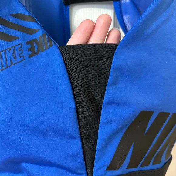 Nike Royal Blue and Black Sports Top - Picture 2 of 8